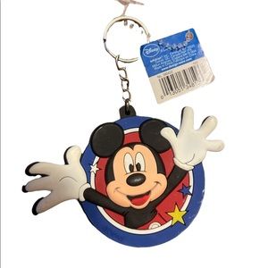 Disney Mickey Mouse Rubber Keychain Party Favors Bundle of 10 Brand New